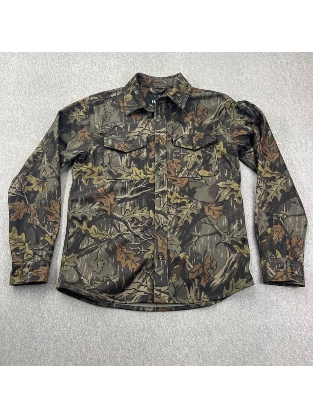 Hooké Camo Button Down Shirt - Size Small